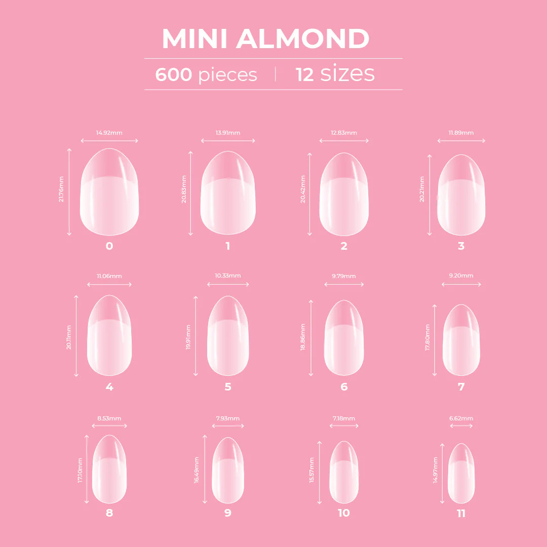 Dream Coverage Full Tips - Almond - Image 9