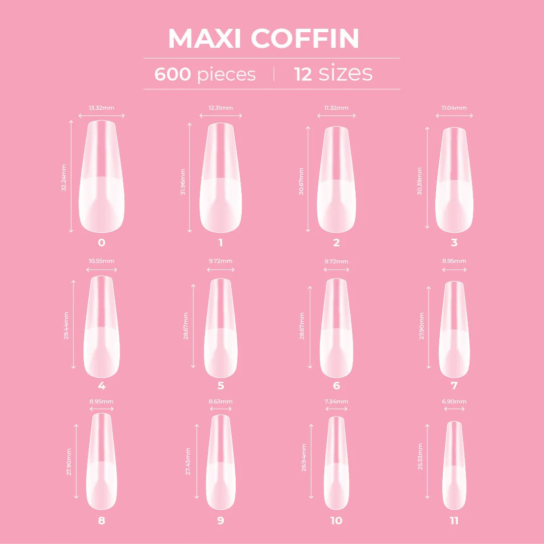 Dream Coverage Full Tips - Coffin - Image 2