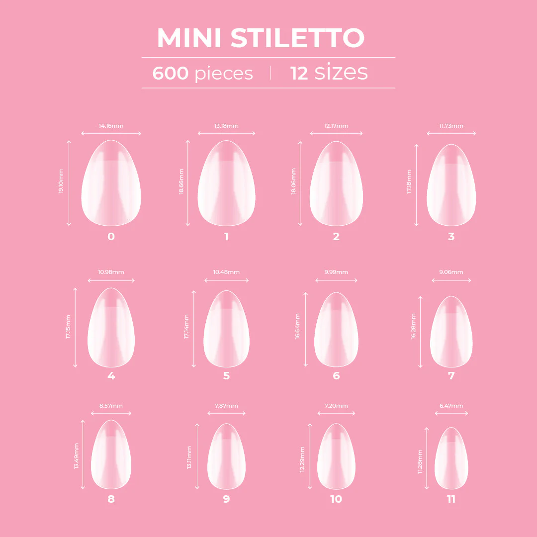 Dream Coverage Full Tips - Stiletto - Image 3