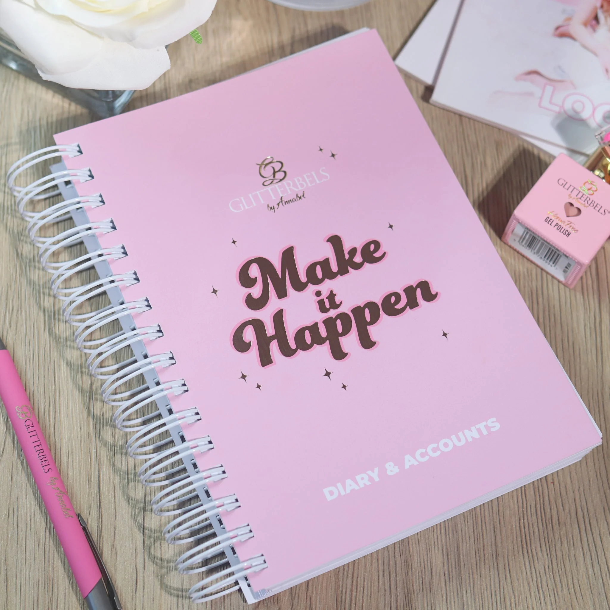 Glitterbels Diary & Accounts Planner